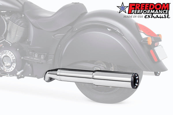 INDIAN VINTAGE/CLASSIC 2-INTO-1 "LEFT-SIDE ONLY" GHOST PIPE NO HARDBAGS 2014-PRESENT official image