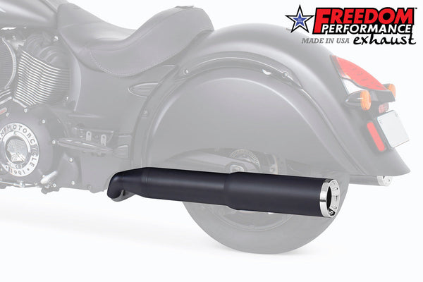 INDIAN VINTAGE/CLASSIC 2-INTO-1 "LEFT-SIDE ONLY" GHOST PIPE NO HARDBAGS 2014-PRESENT official image