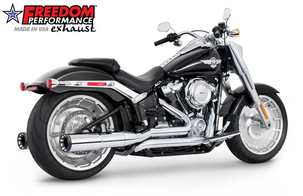 HARLEY SOFTAIL/M8 FAT BOY BREAKOUT ONLY 4.5” TWO-STEP TUCK & UNDER FULL SYSTEM 2018-PRESENT official image