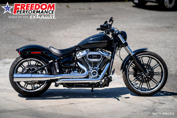 HARLEY SOFTAIL/M8 FAT BOY BREAKOUT ONLY 4.5” TWO-STEP TUCK & UNDER FULL SYSTEM 2018-PRESENT official image