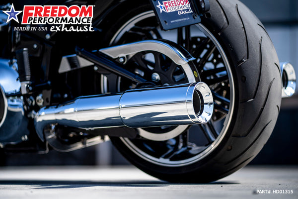 HARLEY SOFTAIL/M8 FAT BOY BREAKOUT ONLY 4.5” TWO-STEP TUCK & UNDER FULL SYSTEM 2018-PRESENT official image
