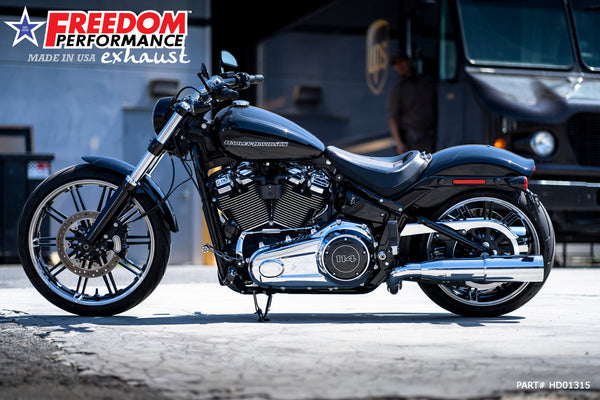 HARLEY SOFTAIL/M8 FAT BOY BREAKOUT ONLY 4.5” TWO-STEP TUCK & UNDER FULL SYSTEM 2018-PRESENT official image