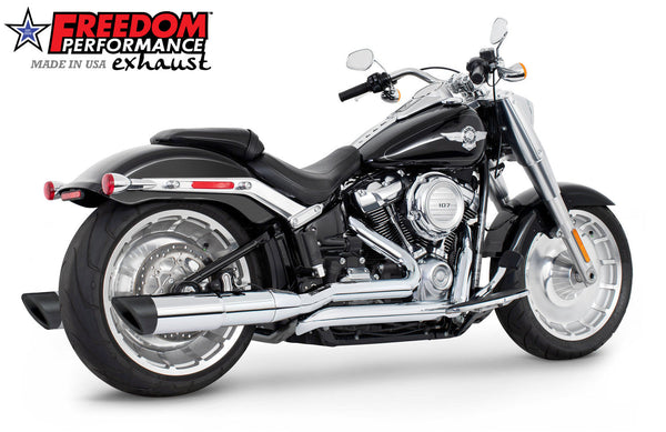 HARLEY SOFTAIL/M8 FAT BOY BREAKOUT ONLY 4.5” TWO-STEP TUCK & UNDER FULL SYSTEM 2018-PRESENT official image
