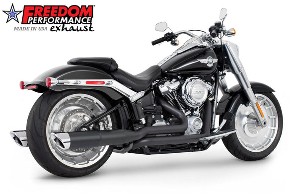HARLEY SOFTAIL/M8 FAT BOY BREAKOUT ONLY 4.5” TWO-STEP TUCK & UNDER FULL SYSTEM 2018-PRESENT official image