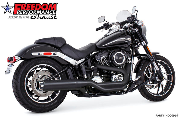 HARLEY SOFTAIL SPORT GLIDE® SINGLE 4" SLIP-ON 2018-PRESENT official image