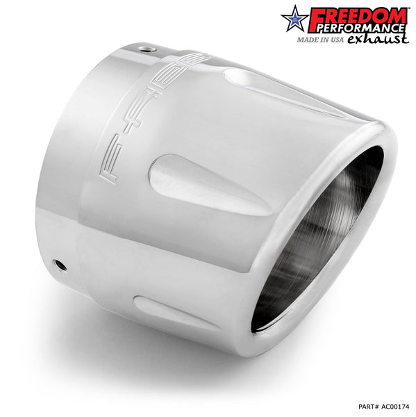 Freedom Performance HONDA VTX1800 COMBAT 2-INTO-1 FLUTED 2002 TO 2009