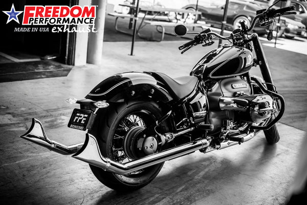 BMW R 18 2.5" SHARKTAIL SLIP-ONS 2020-PRESENT official image
