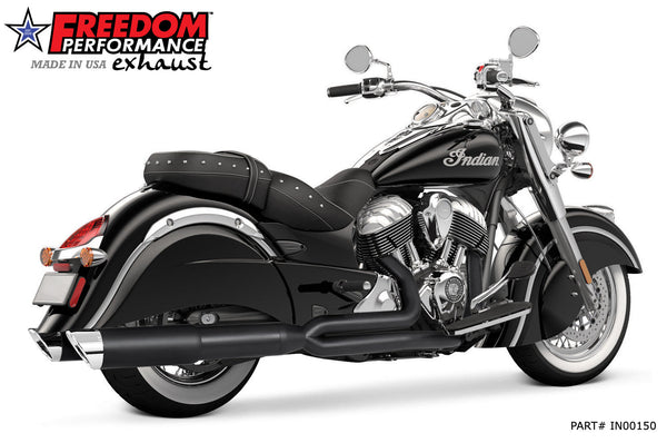 Freedom Performance INDIAN VINTAGE/CLASSIC UNION 2-INTO-1 (RIGHT-SIDE ONLY) 2014-2020 PICTURE SHOWS LEFT GHOST PIPE SOLD SEPERATELY*