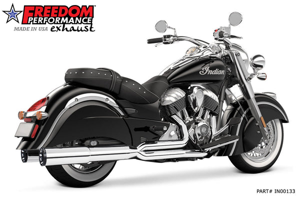 Freedom Performance INDIAN VINTAGE/CLASSIC UNION 2-INTO-1 (RIGHT-SIDE ONLY) 2014-2020 PICTURE SHOWS LEFT GHOST PIPE SOLD SEPERATELY*