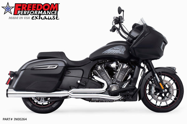 INDIAN CHALLENGER/PURSUIT/ELITE UNION FULL SYSTEM 2-INTO-1 RIGHT-SIDE ONLY 2020-PRESENT BUNDLE official image