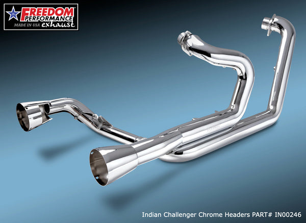 Freedom Performance INDIAN CHALLENGER / PURSUIT / ELITE / CHIEFTAIN POWERPLUS TRUE-DUAL 2.5" HEADERS ONLY 2020-PRESENT