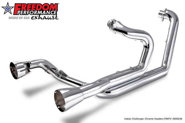 Freedom Performance INDIAN CHALLENGER / PURSUIT / ELITE / CHIEFTAIN POWERPLUS TRUE-DUAL 2.5" HEADERS ONLY 2020-PRESENT