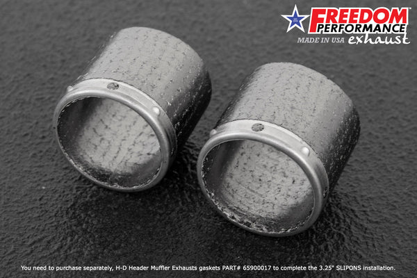 Freedom Performance HARLEY SOFTAIL/M8 3.25" SLIP-ONS *CHECK DESCRIPTION FOR FITMENTS* BUNDLE