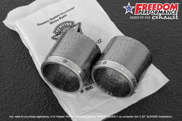 Freedom Performance HARLEY SOFTAIL/M8 3.25" SLIP-ONS *CHECK DESCRIPTION FOR FITMENTS* BUNDLE