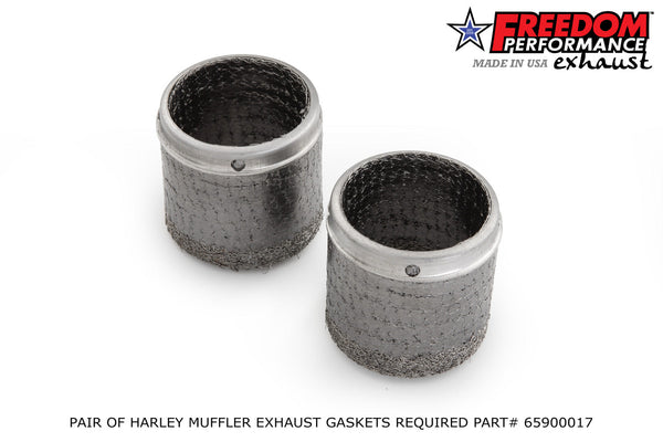 Freedom Performance HARLEY SOFTAIL/M8 3.25" SLIP-ONS *CHECK DESCRIPTION FOR FITMENTS* BUNDLE