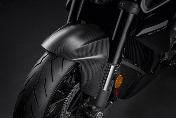 SCRAMBLER DUCATI DIAVEL V4 Carbon front mudguard