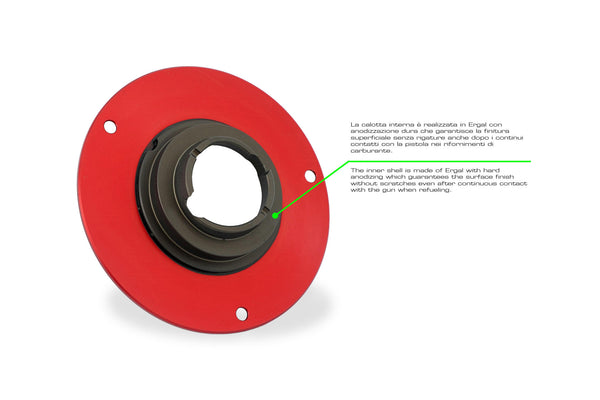 CNC RACING | Fuel tank cap - Livery Tricolore