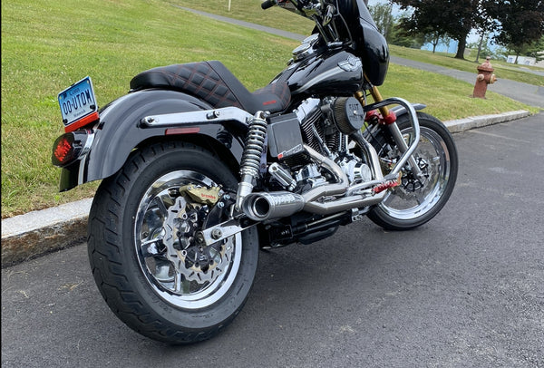 TOCE The Perpetrator 2 to 1 Full Exhaust System - Harley Davidson Dyna