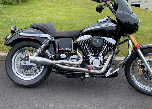 TOCE The Perpetrator 2 to 1 Full Exhaust System - Harley Davidson Dyna