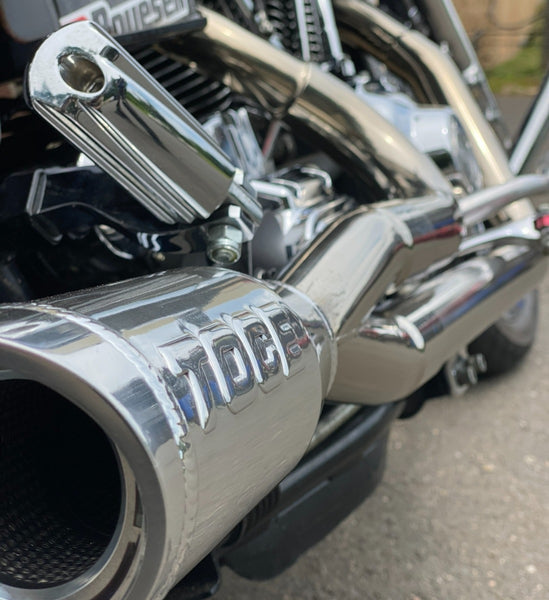 TOCE The Perpetrator 2 to 1 Full Exhaust System - Harley Davidson Dyna