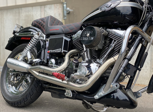 TOCE The Perpetrator 2 to 1 Full Exhaust System - Harley Davidson Dyna