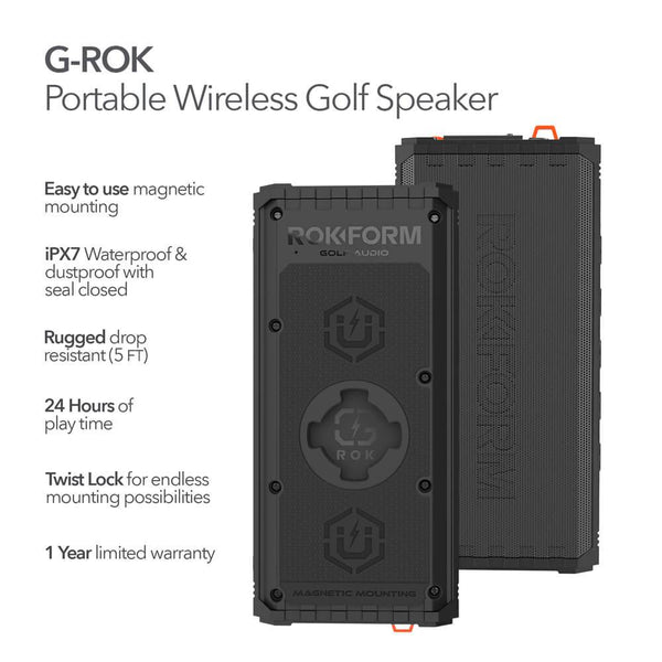 ROKFORM G-ROK Wireless Golf Speaker