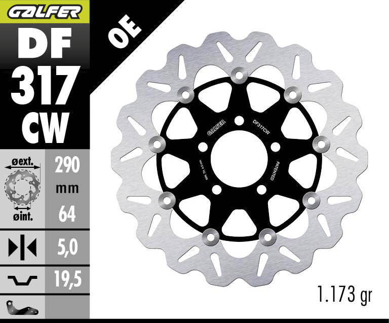 GALFER DF317CW official product image