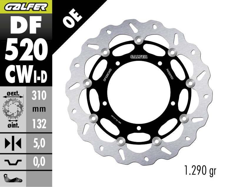 GALFER DF520CWD official product image