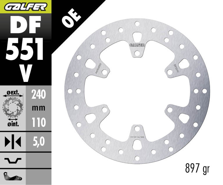 GALFER DF551V official product image