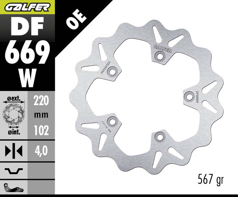 GALFER DF669W official product image