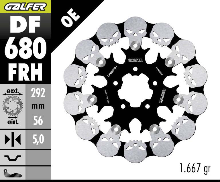 GALFER DF680FRH official product image