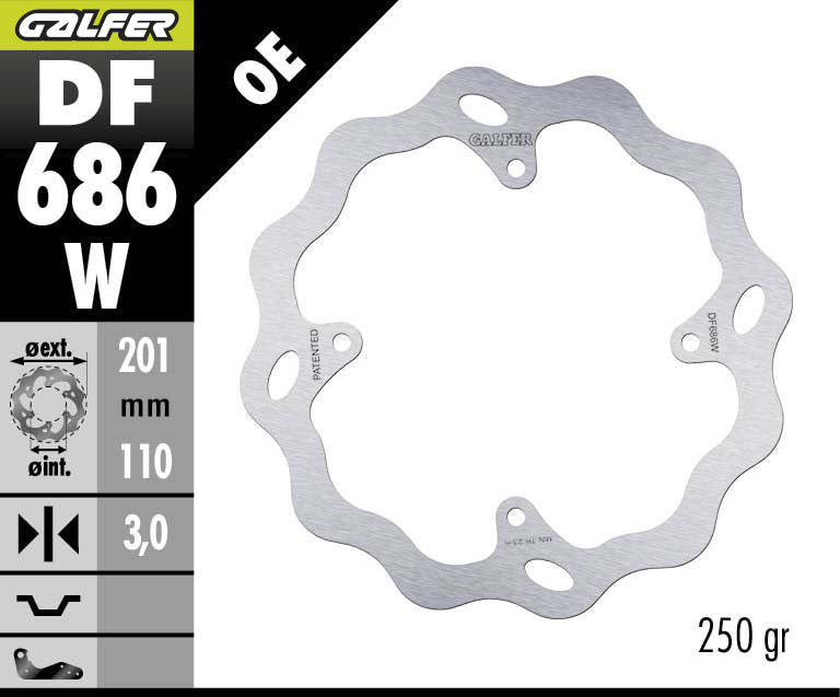GALFER DF686W official product image