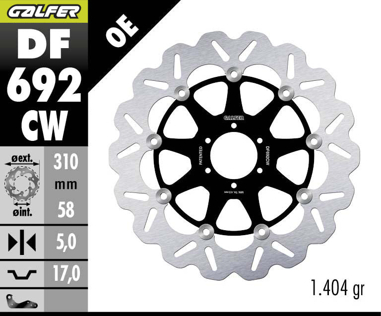 GALFER DF692CW official product image