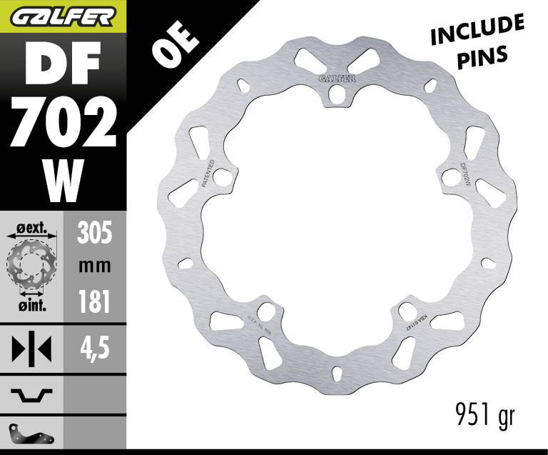 GALFER DF702W official product image