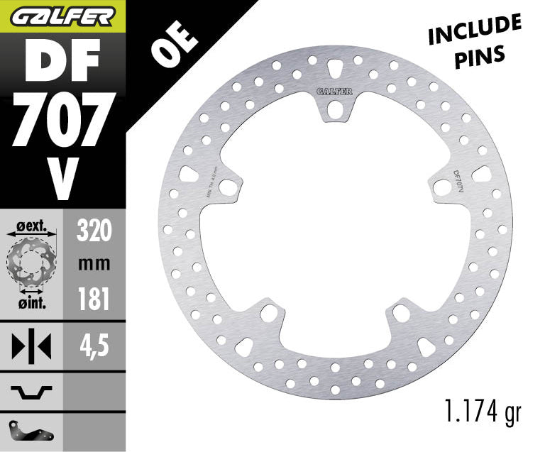 GALFER DF707V official product image