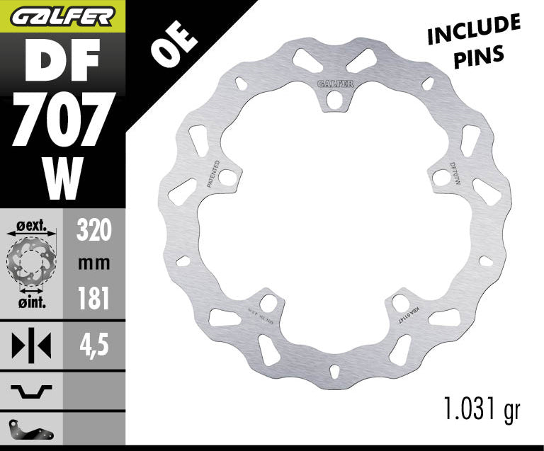 GALFER DF707W official product image