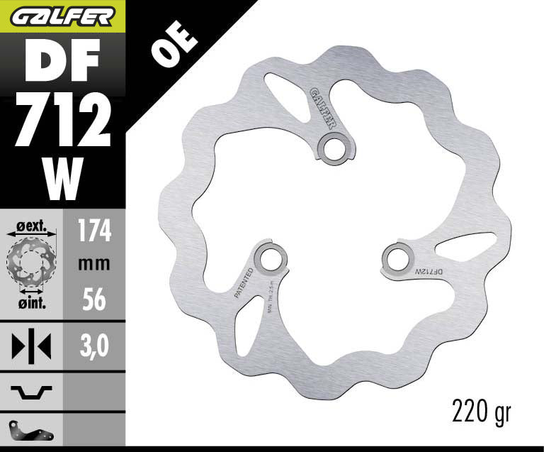 GALFER DF712W official product image