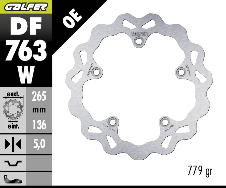 GALFER DF763W official product image