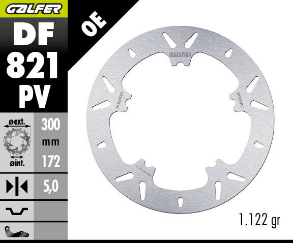 GALFER DF821PV official product image