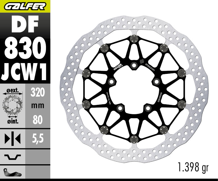 GALFER DF830JCW1G03 official product image