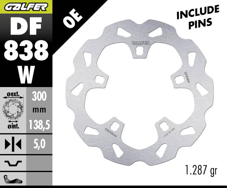 GALFER DF838W official product image