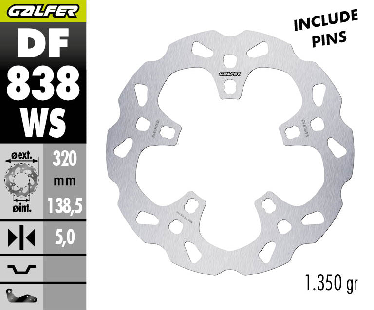 GALFER DF838WS official product image