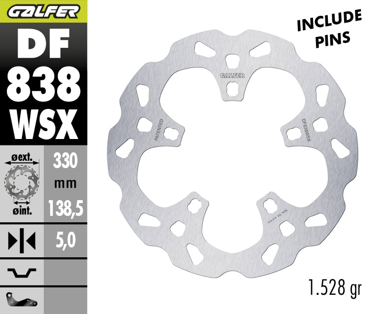 GALFER DF838WSX official product image