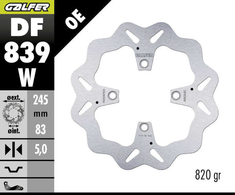 GALFER DF839W official product image