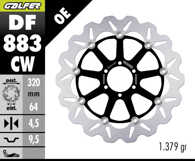 GALFER DF883CW official product image