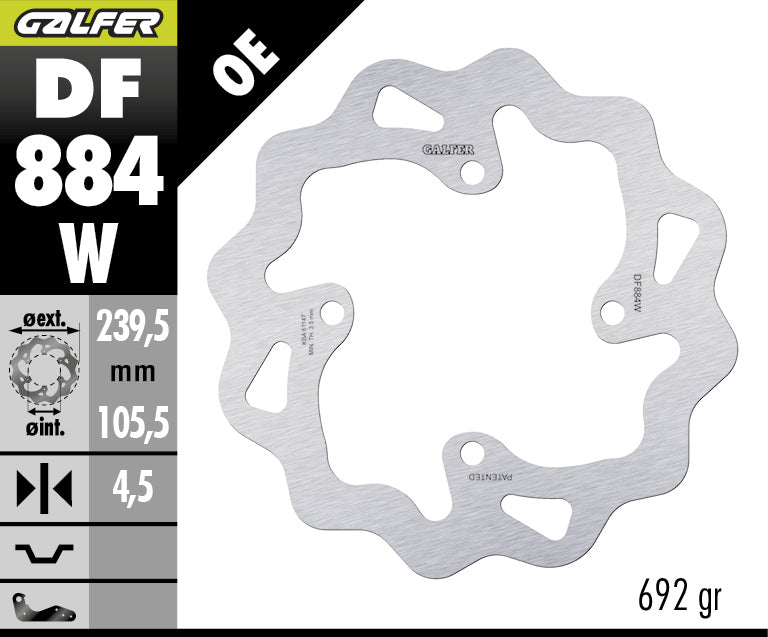 GALFER DF884W official product image