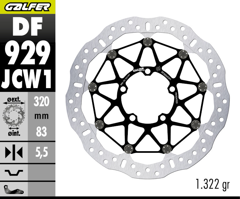 GALFER DF929JCW1G03 official product image