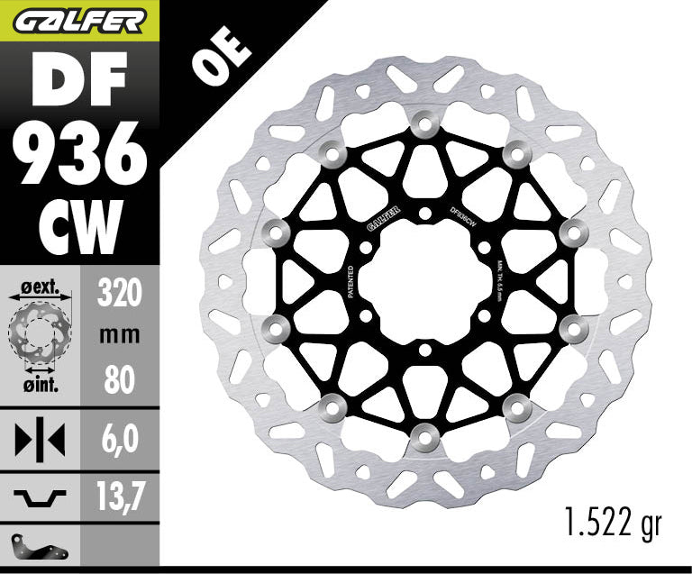GALFER DF936CW official product image