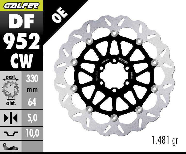 GALFER DF952CW official product image