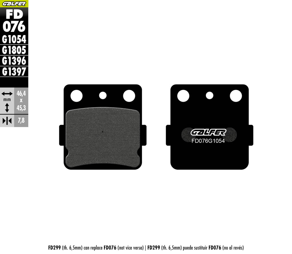 GALFER FD076G1054 official product image